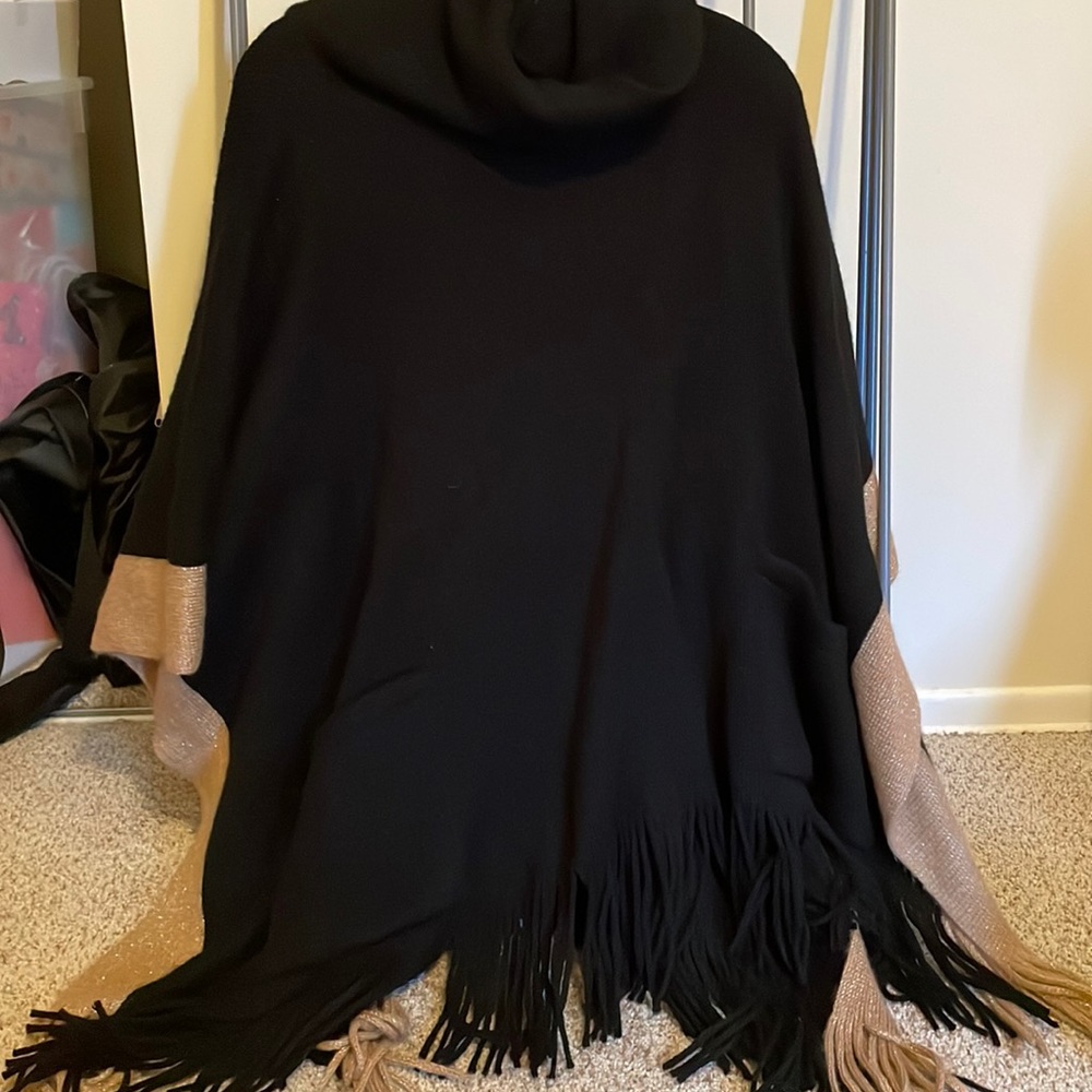 Sweater poncho
